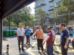 我司領(lǐng)導陪同湖南當?shù)乩鞠嚓P(guān)負責人參觀“